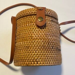 Wicker purse